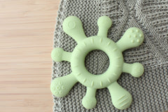 Silicone Green Splash Teether