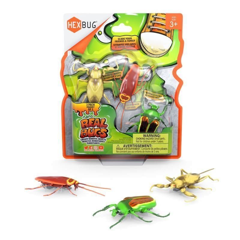 HexBug Nano Real Bugs 3 Pack