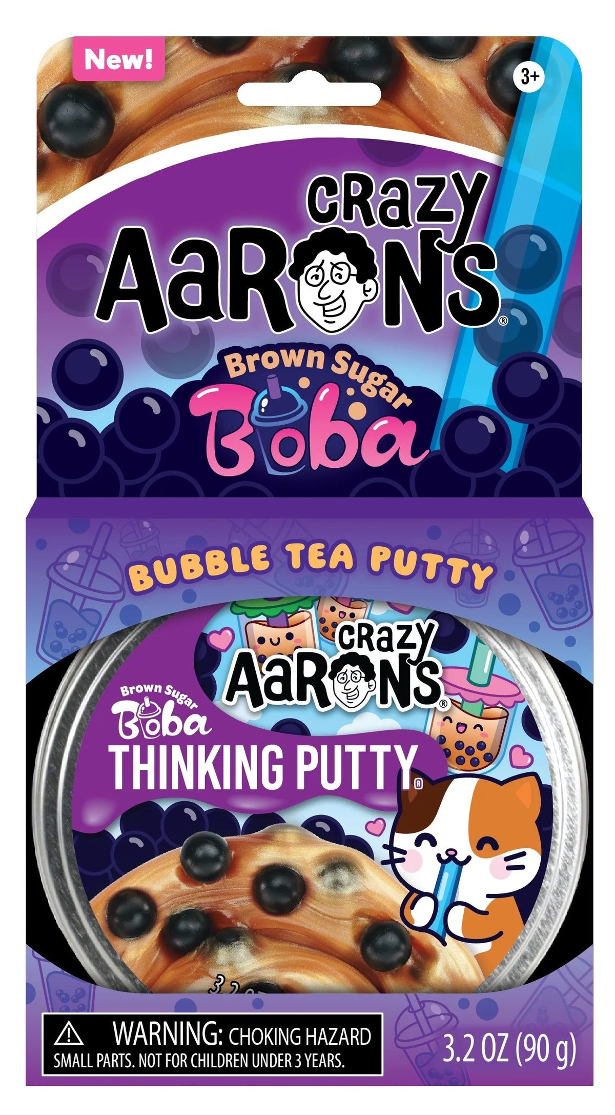 Crazy Aaron’s Brown Sugar Boba Thinking Putty