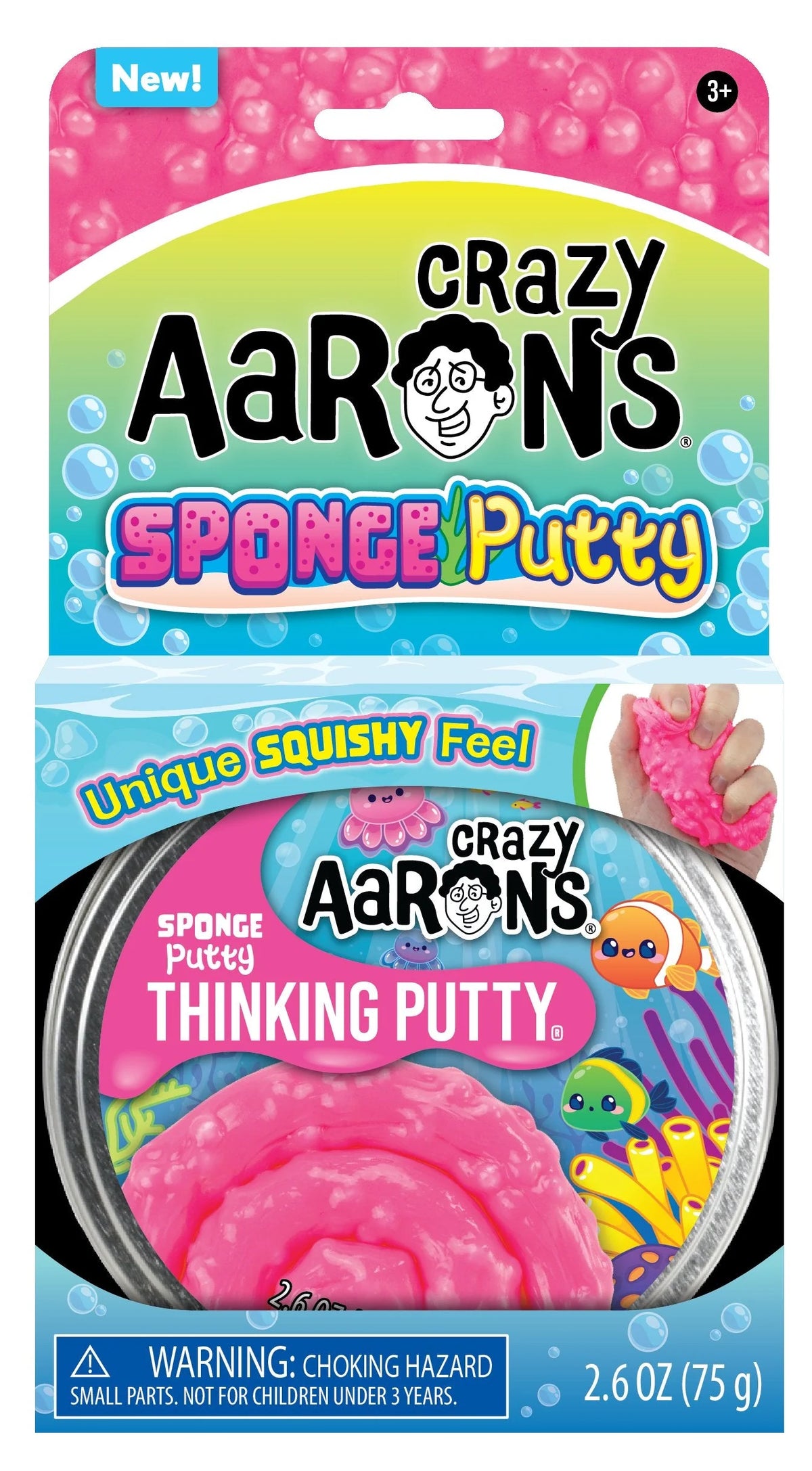 Crazy Aaron's Sponge Putty Thinking Putty