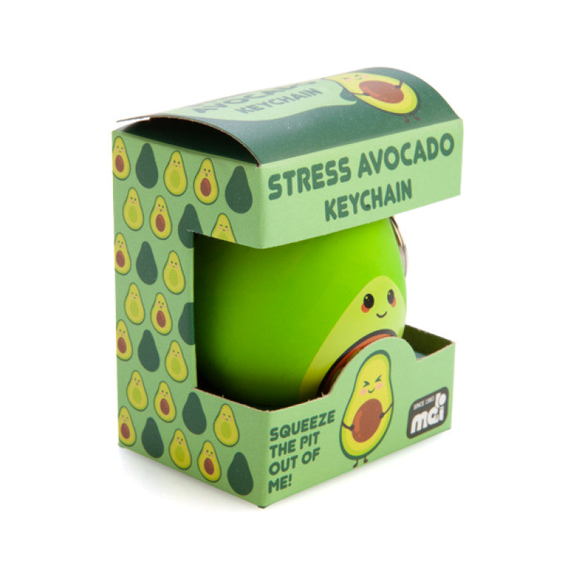 Stress Avocado Keyring